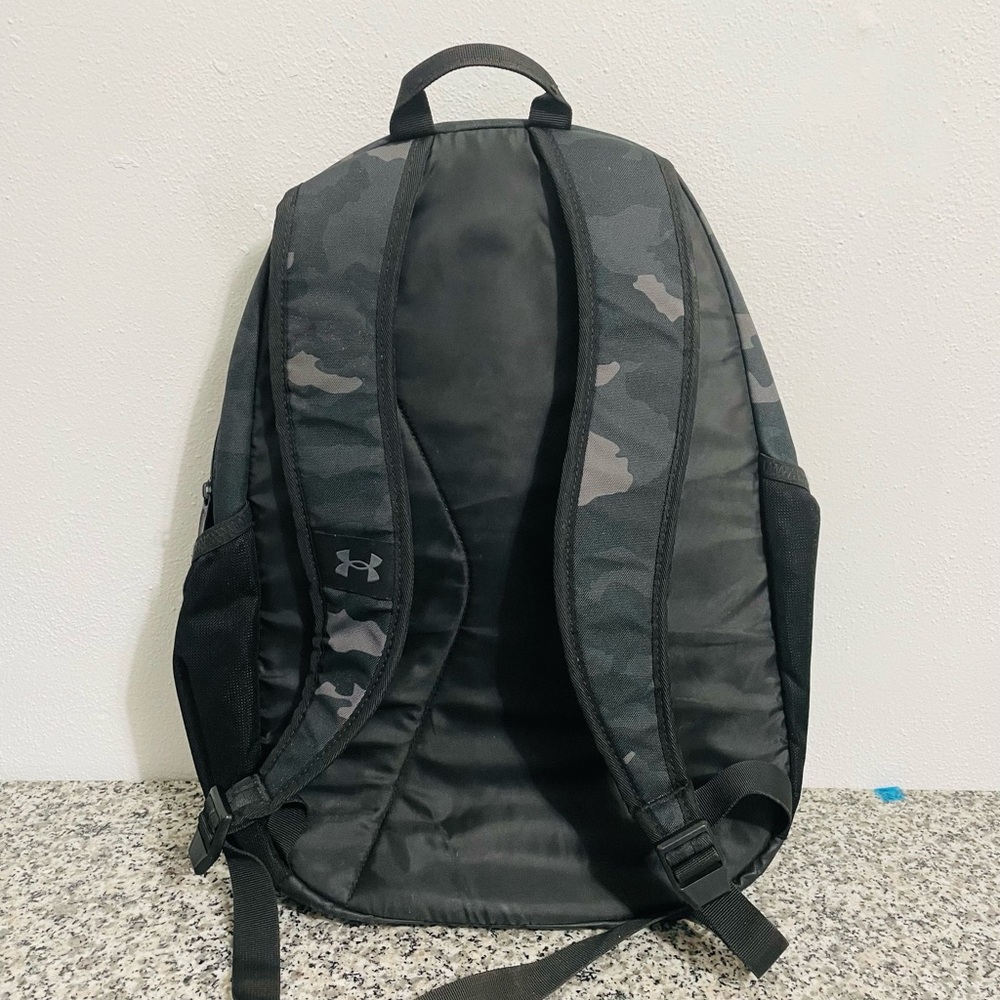 Under Armour Black and Gray Camo Backpack - Picture 2 of 10